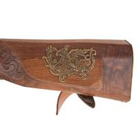 Carved Contemporary Flintlock Jaeger Rifle