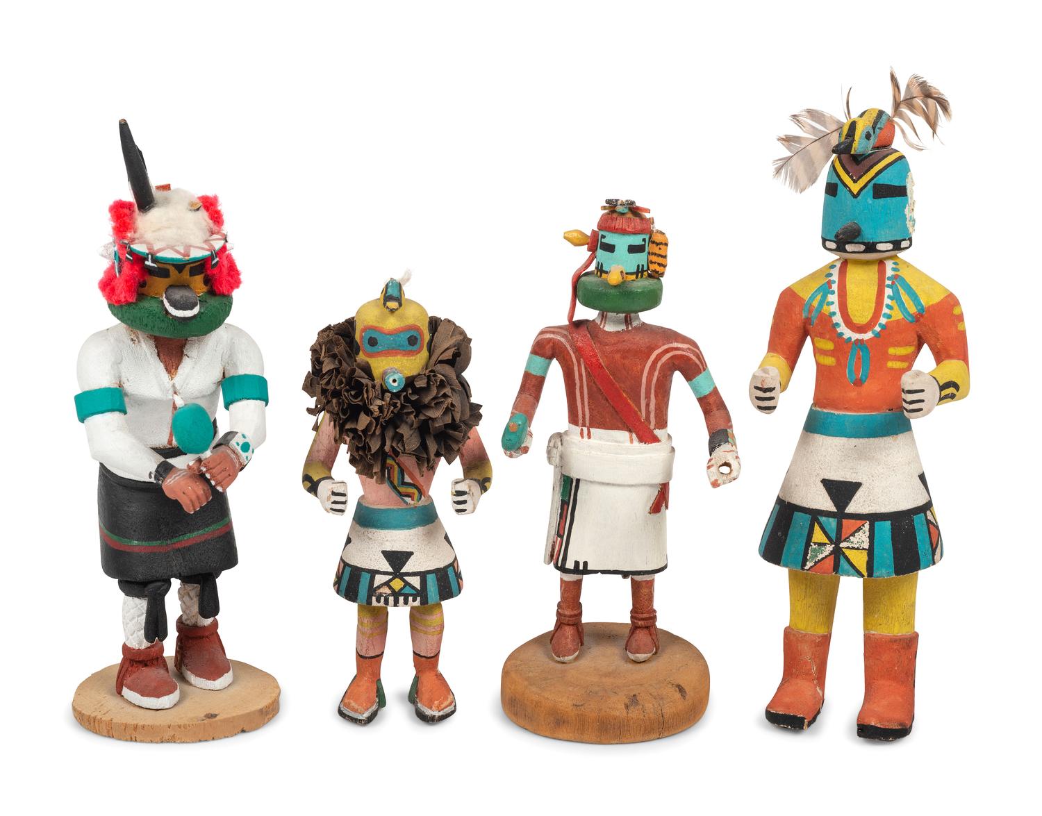 Group of Hopi Katsinas