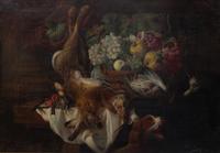 Still Life with Game, Rabbit and Fruit , 1898