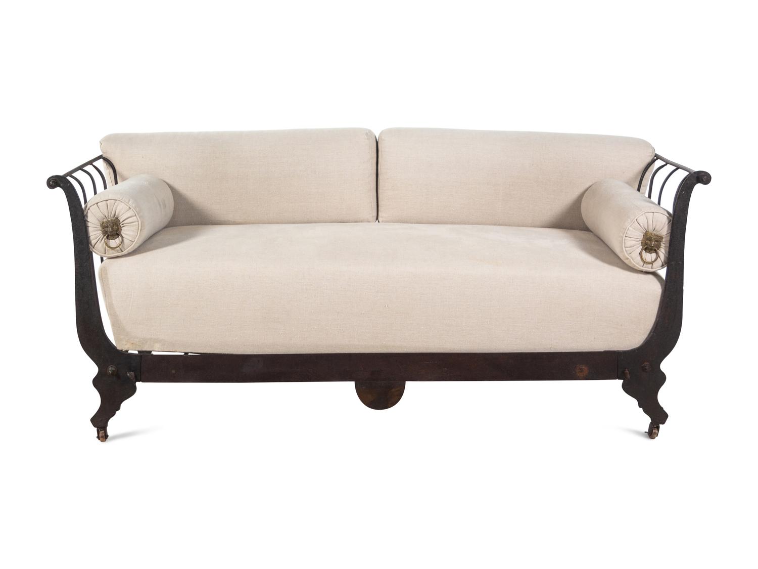 A French Iron Daybed