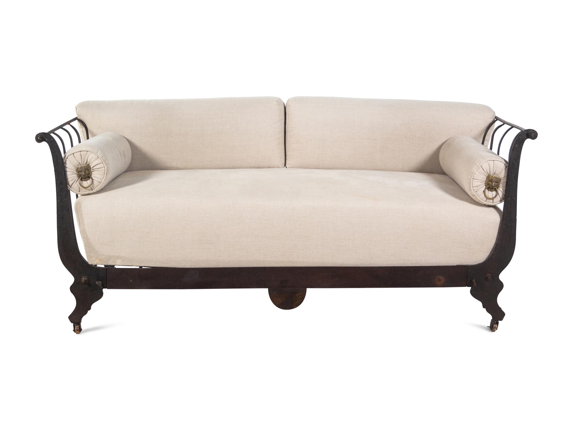 A French Iron Daybed