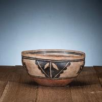 Cochiti Pottery Bowl, with Birds