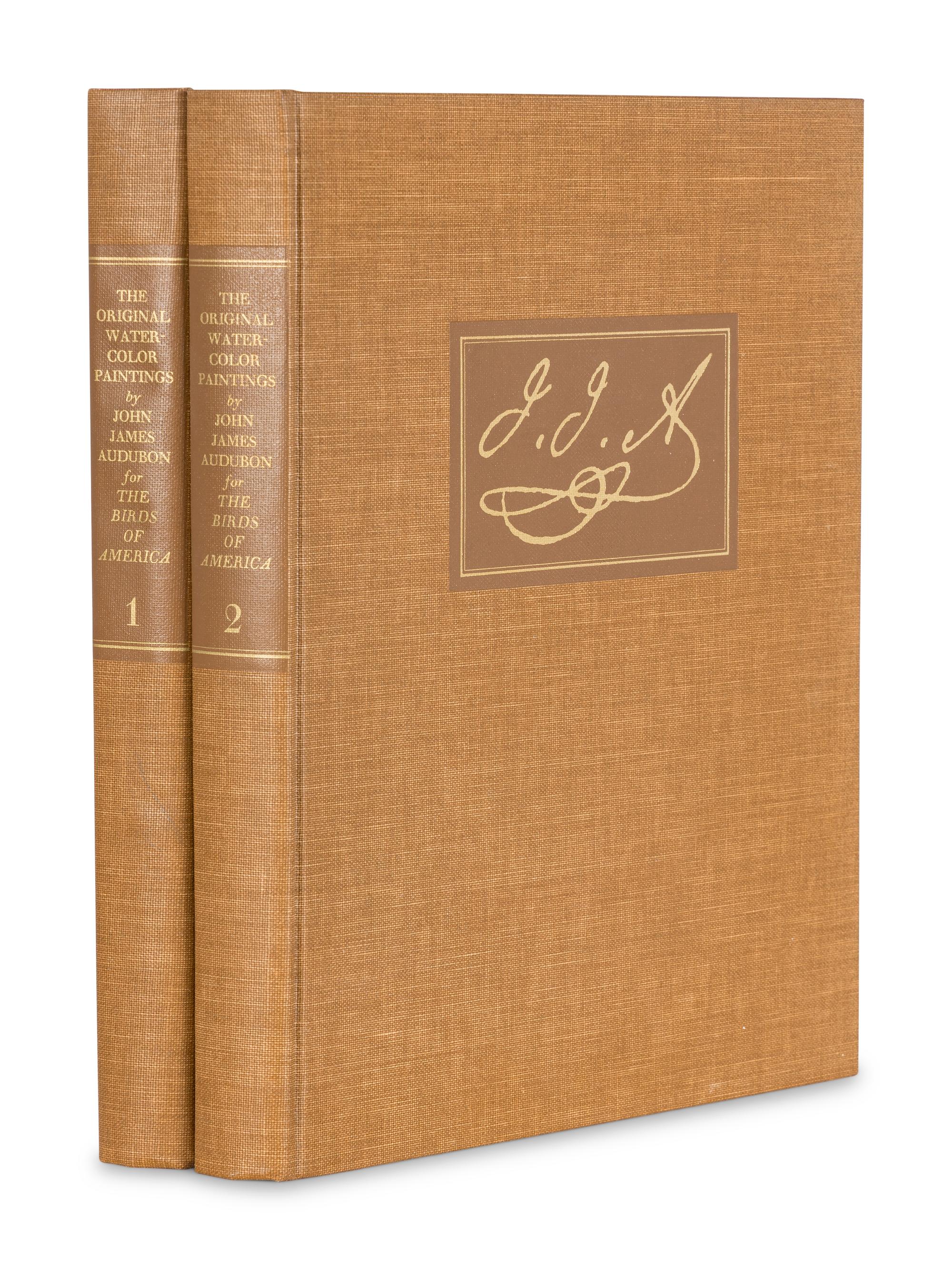AUDUBON, John James (1785-1851). The Original Water-color Paintings... for The Birds of America . Marshall B. Davidson, introduction. New York: American Heritage Publishing Co., Inc., 1966.