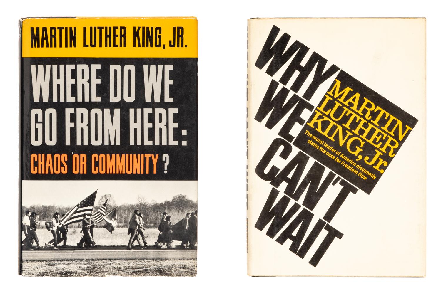 [AFRICAN AMERICANA]. KING, Martin Luther, Jr. (1929-1968). Where Do We Go from Here: Chaos or Community? New York: Harper & Row, 1967.