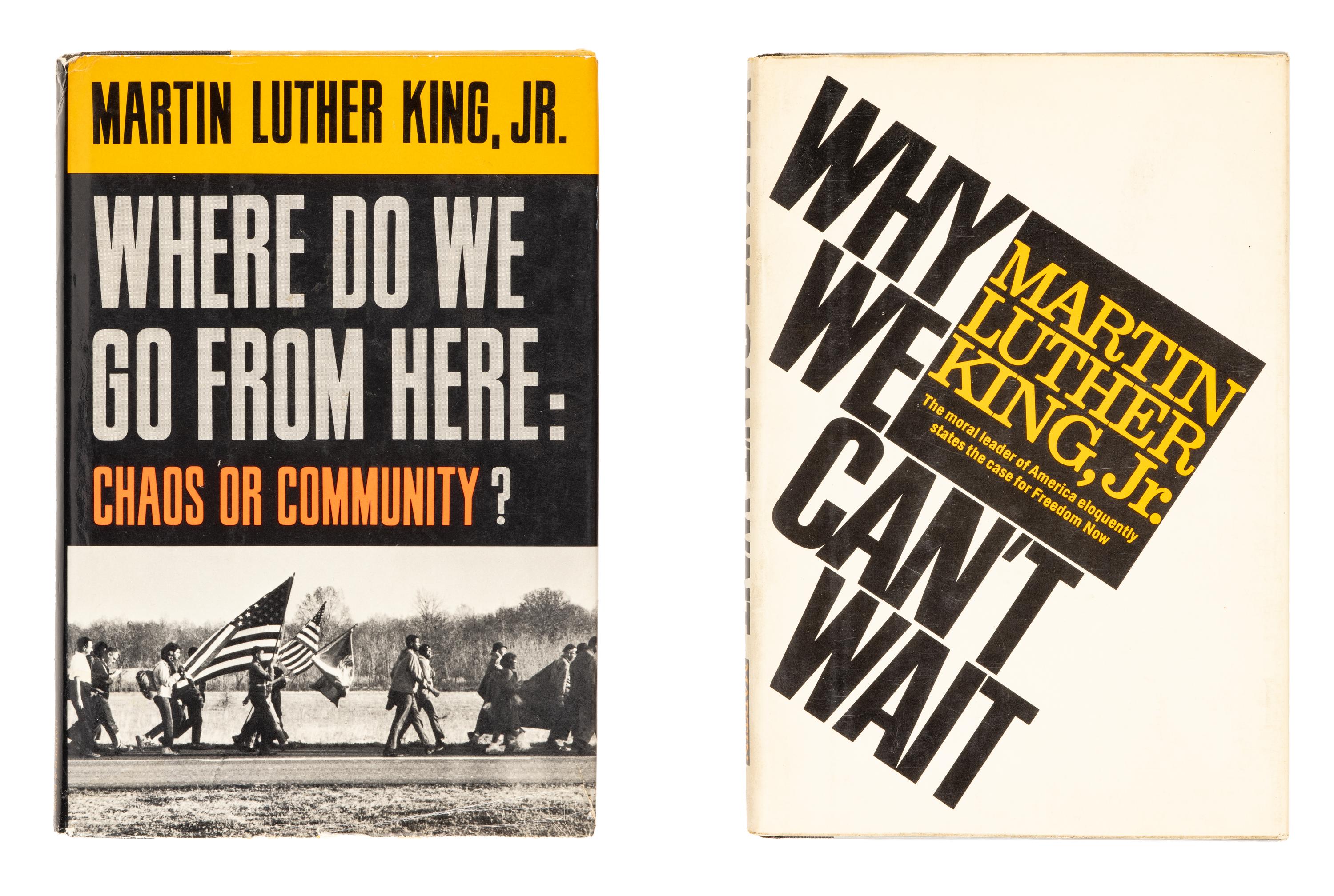 [AFRICAN AMERICANA]. KING, Martin Luther, Jr. (1929-1968). Where Do We Go from Here: Chaos or Community? New York: Harper & Row, 1967.