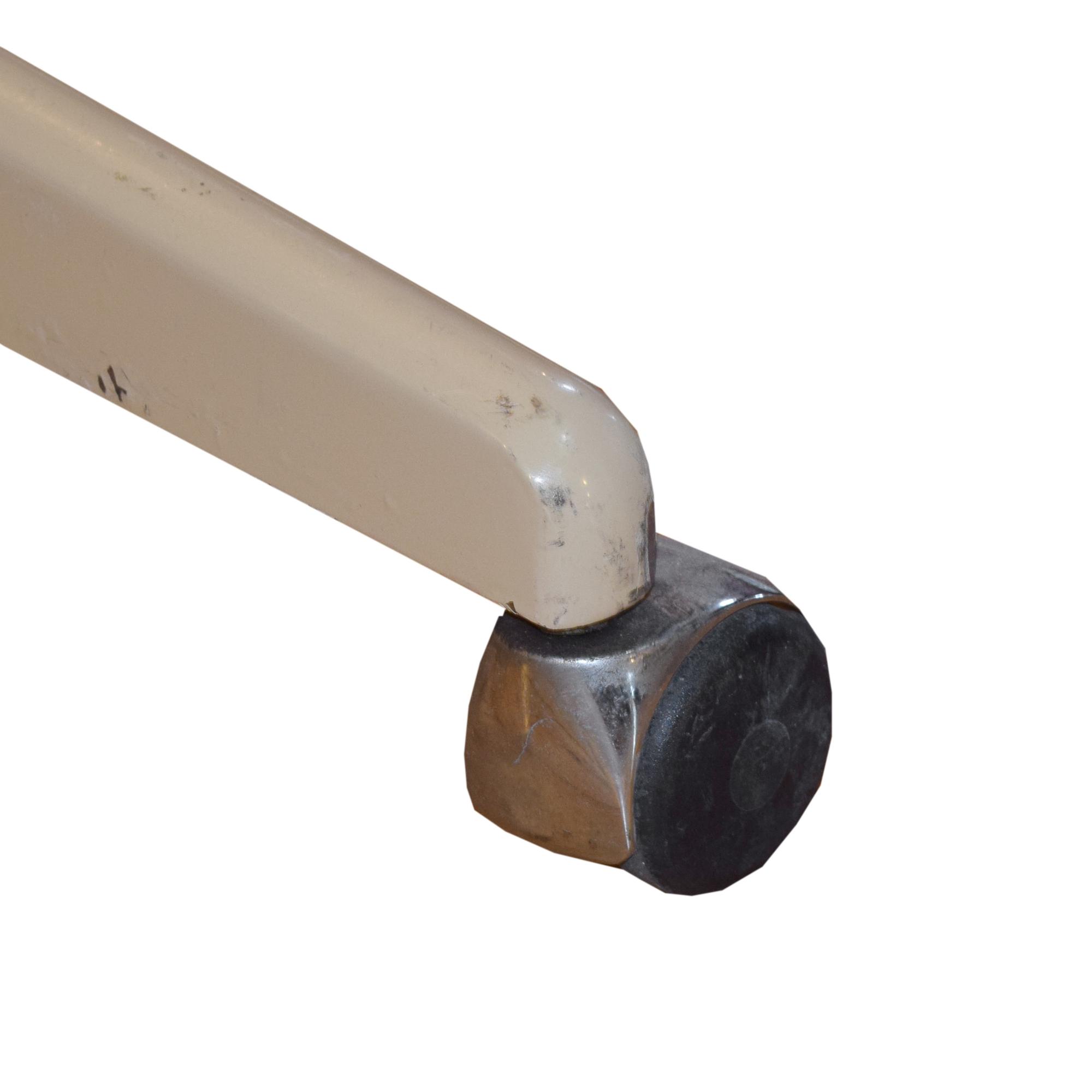 An Adjustable Metal Clothing Rack 40" W x 40" D x 72" H — Germany, Mid-20th Century