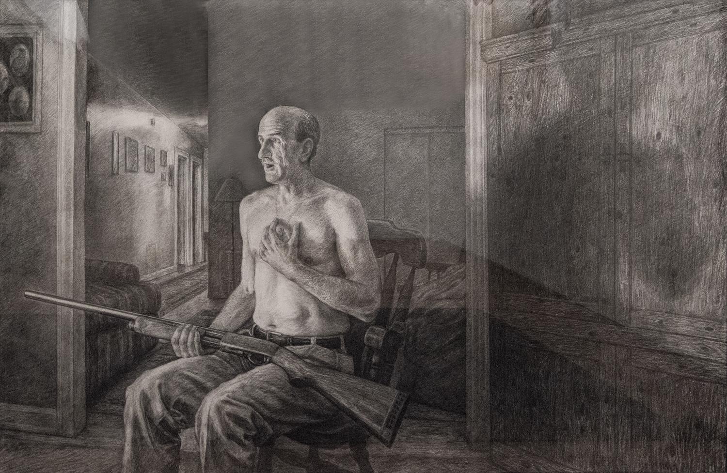 Edgar Jerins, (American, b. 1958), Tommy Tells a Story, 2001