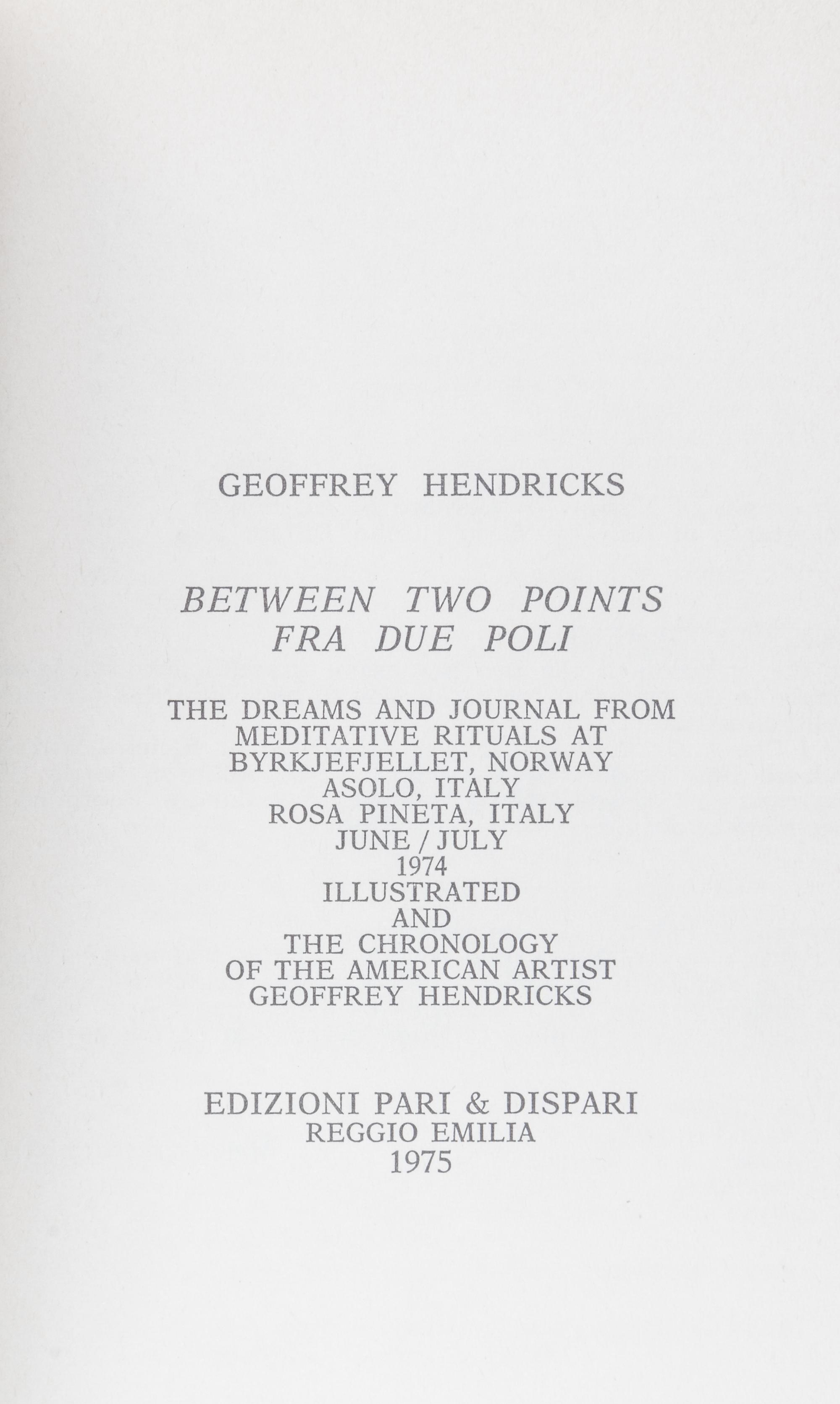 HENDRICKS, GEOFFREY. Three works.