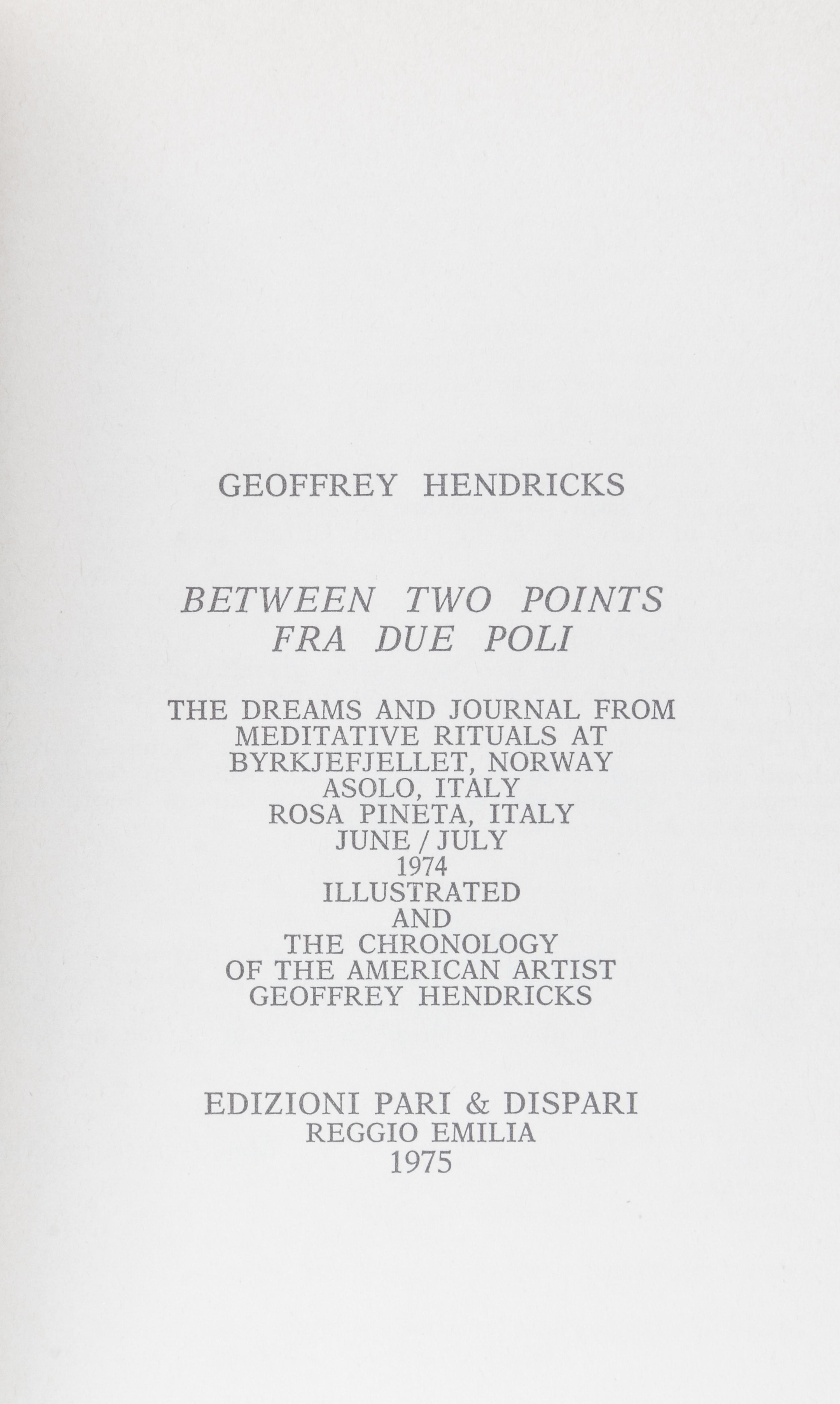 HENDRICKS, GEOFFREY. Three works.