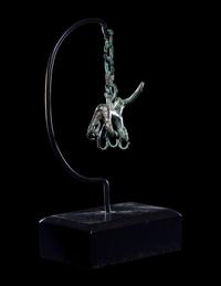 A Luristan Bronze Stag on a Chain