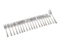 An Assembled Gorham and Durgin Silver Flatware Service