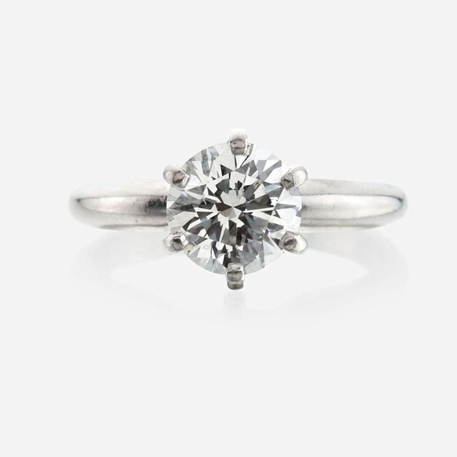 A diamond solitaire