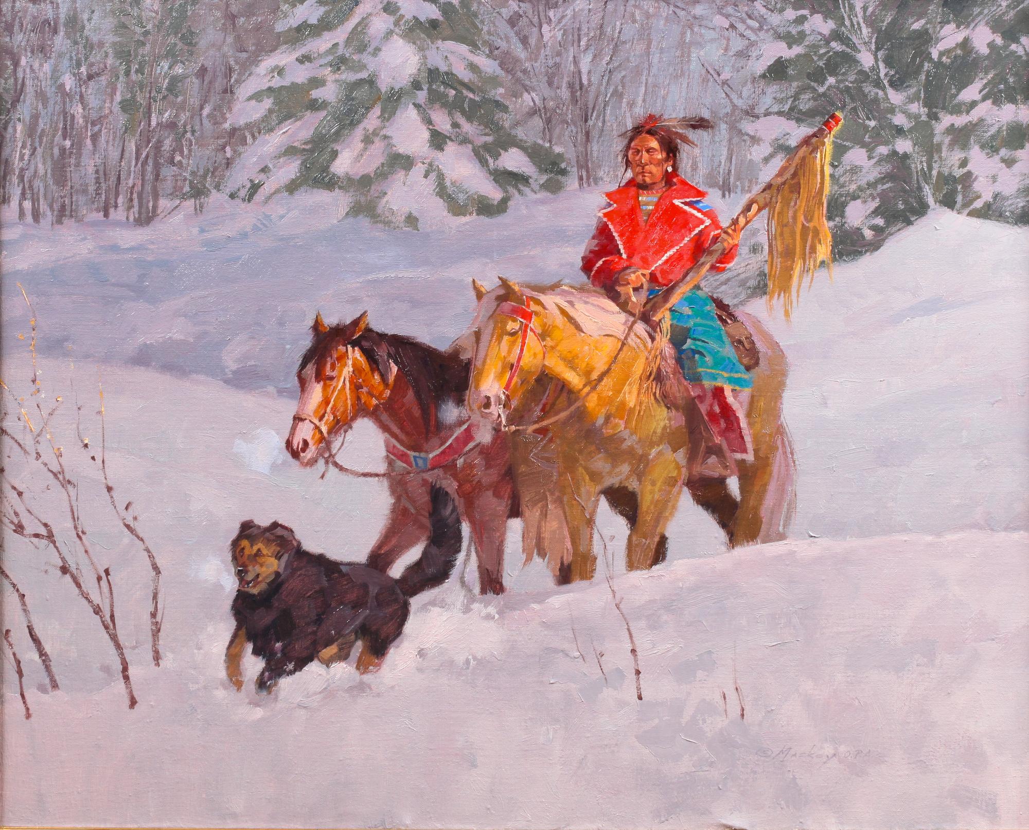 Kim Mackey 24 x 30 inches — (American, b. 1953)