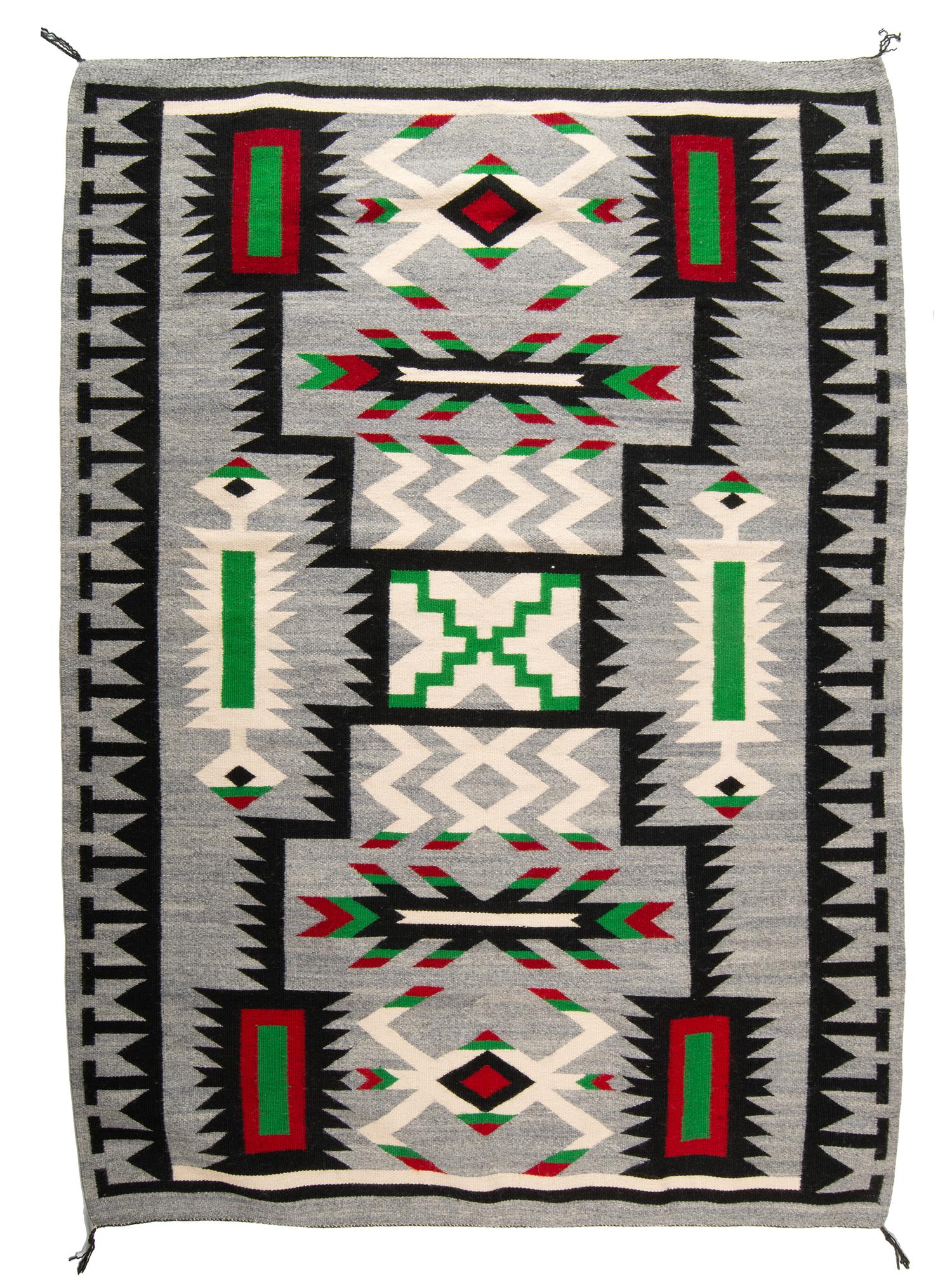 Navajo Storm Pattern Weaving / Rug