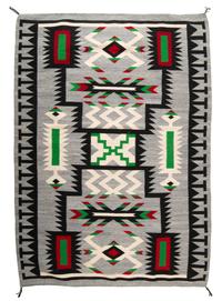Navajo Storm Pattern Weaving / Rug