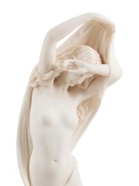 A Pair of Continental Marble Figural Groups