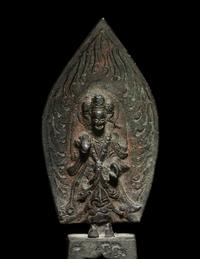 Two Chinese Bronze Figures of Bodhisattvas