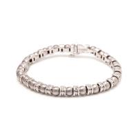 CHARLES KRYPELL, WHITE GOLD AND DIAMOND BRACELET
