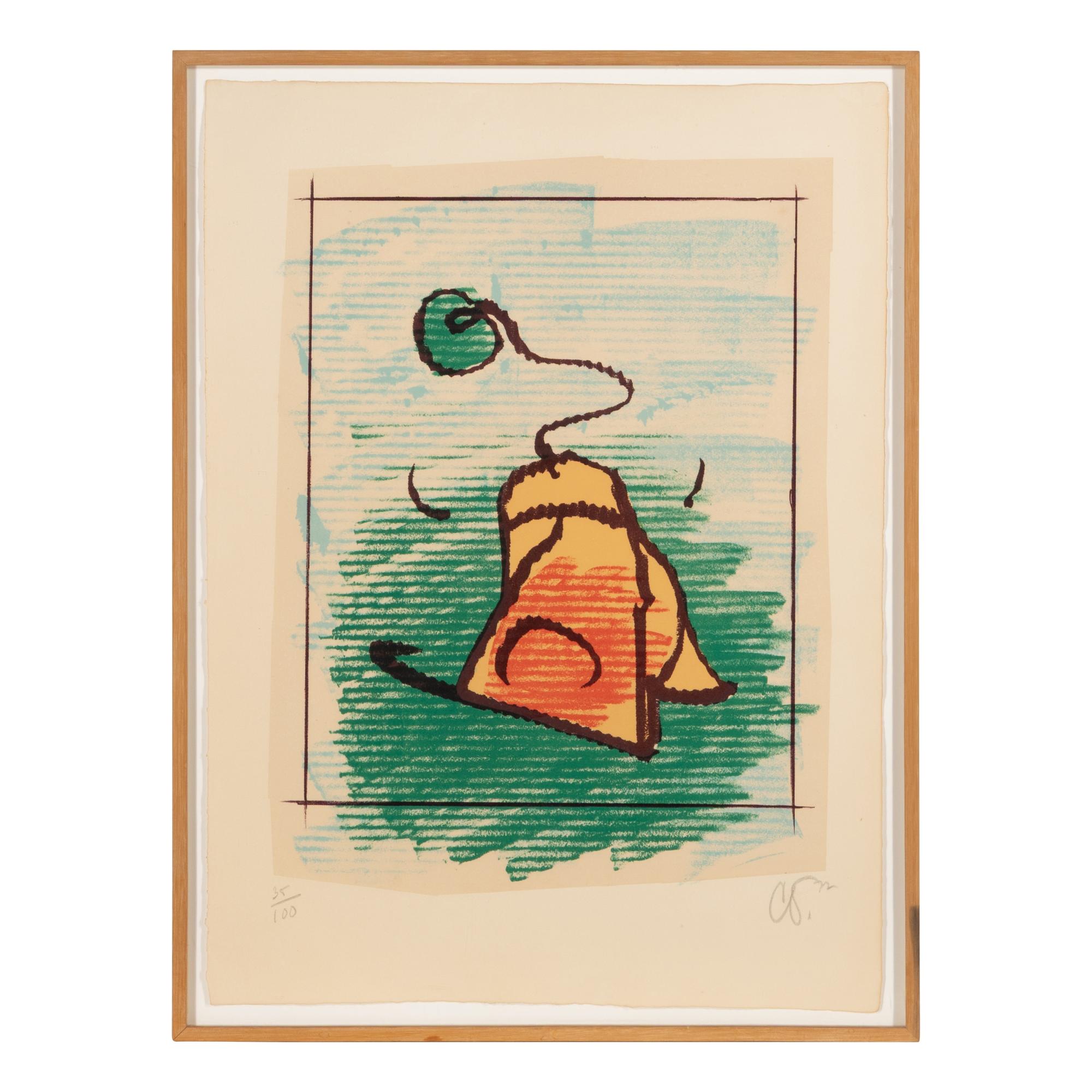 Claes Oldenburg (American, 1929-2022) — Teabag, 1972