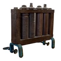 An Iron Pasta Roller 8.5" W x 4.5" D x 7" H — Argentina, Early 20th Century