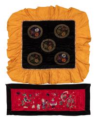 Twenty Five Chinese Embroidered Silk Panels