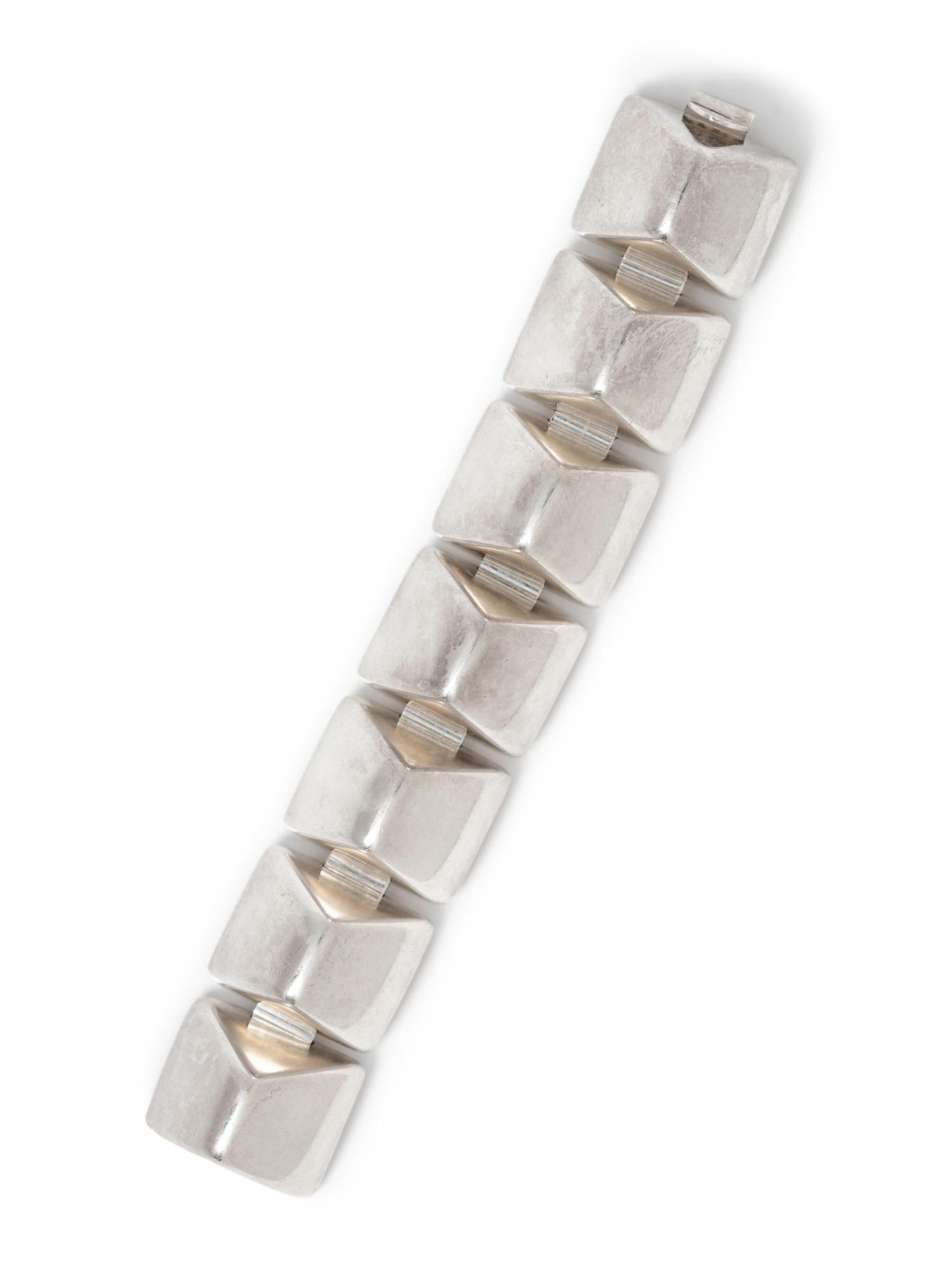 A Sterling Silver Bracelet, Nanna Ditzel for Georg Jensen,