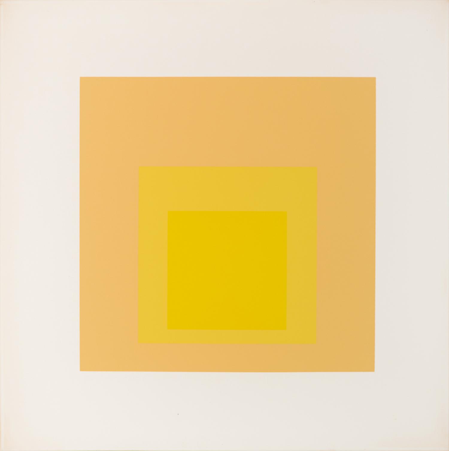 Josef Albers (American/German, 1888-1976) — Homage to the Square: Ten Works by Josef Albers, 1962