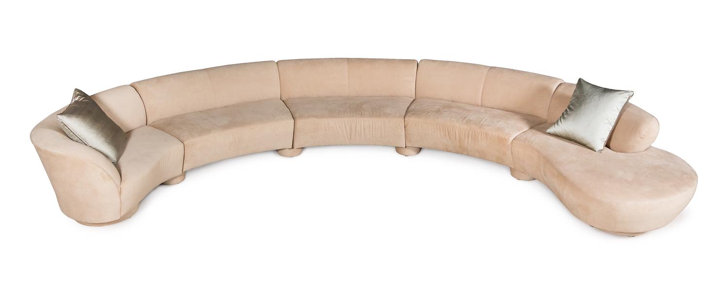 Vladimir Kagan (American, 1927-2016), DIRECTIONAL, 1970s, a large sectional sofa