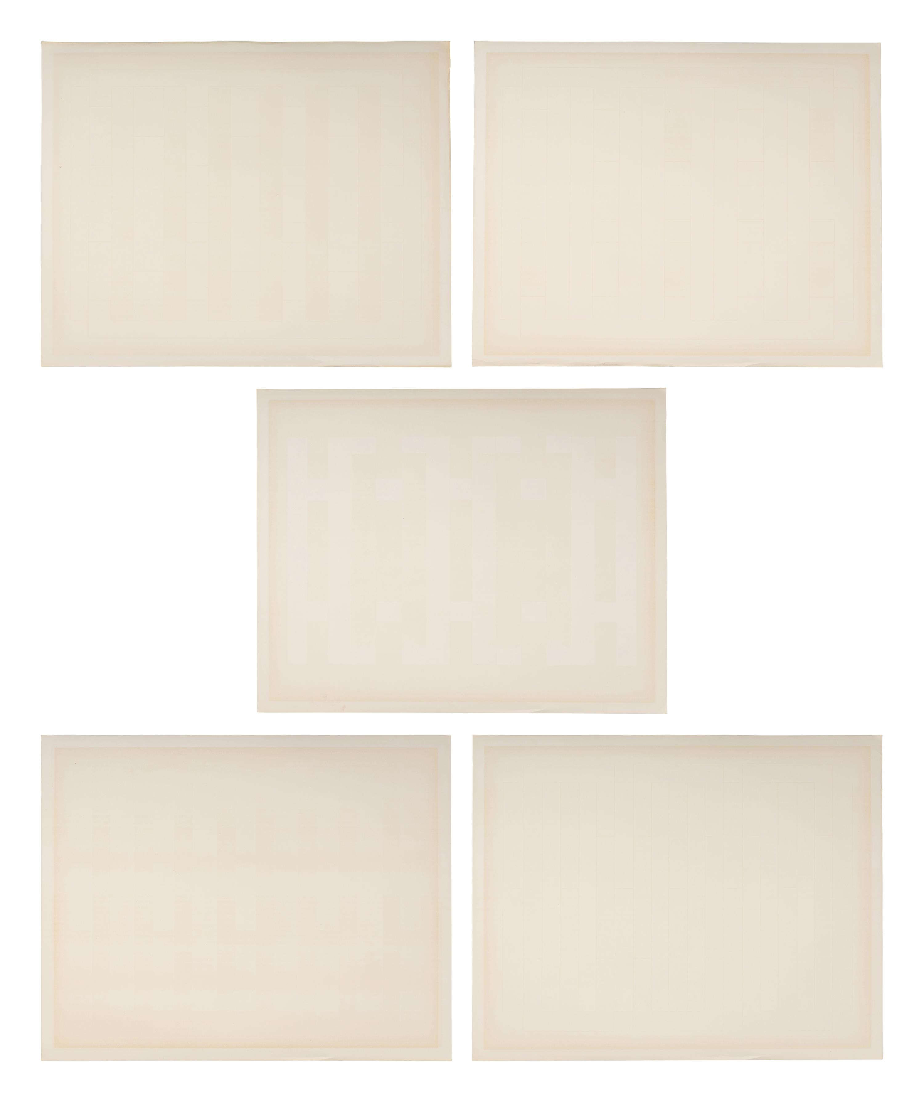 Untitled (a group of 6 prints)