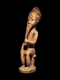 An African Wood Male Figure