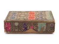 A Set of Six Small Chinese Famille Rose Porcelain Covered Boxes