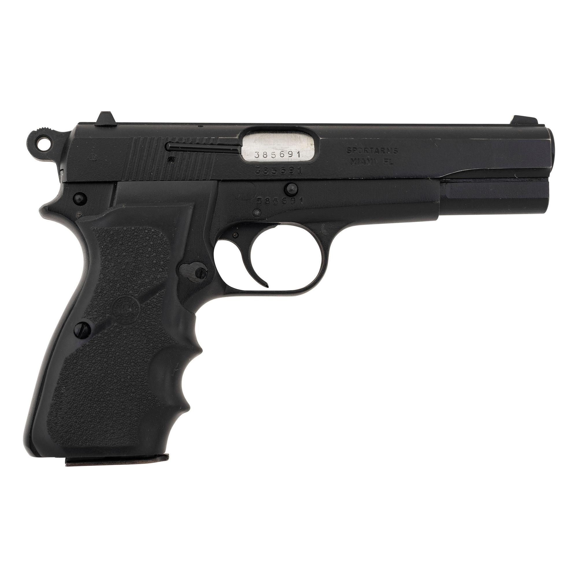 * FM FAP Hi-Power M90 Pistol with Hogue Grips