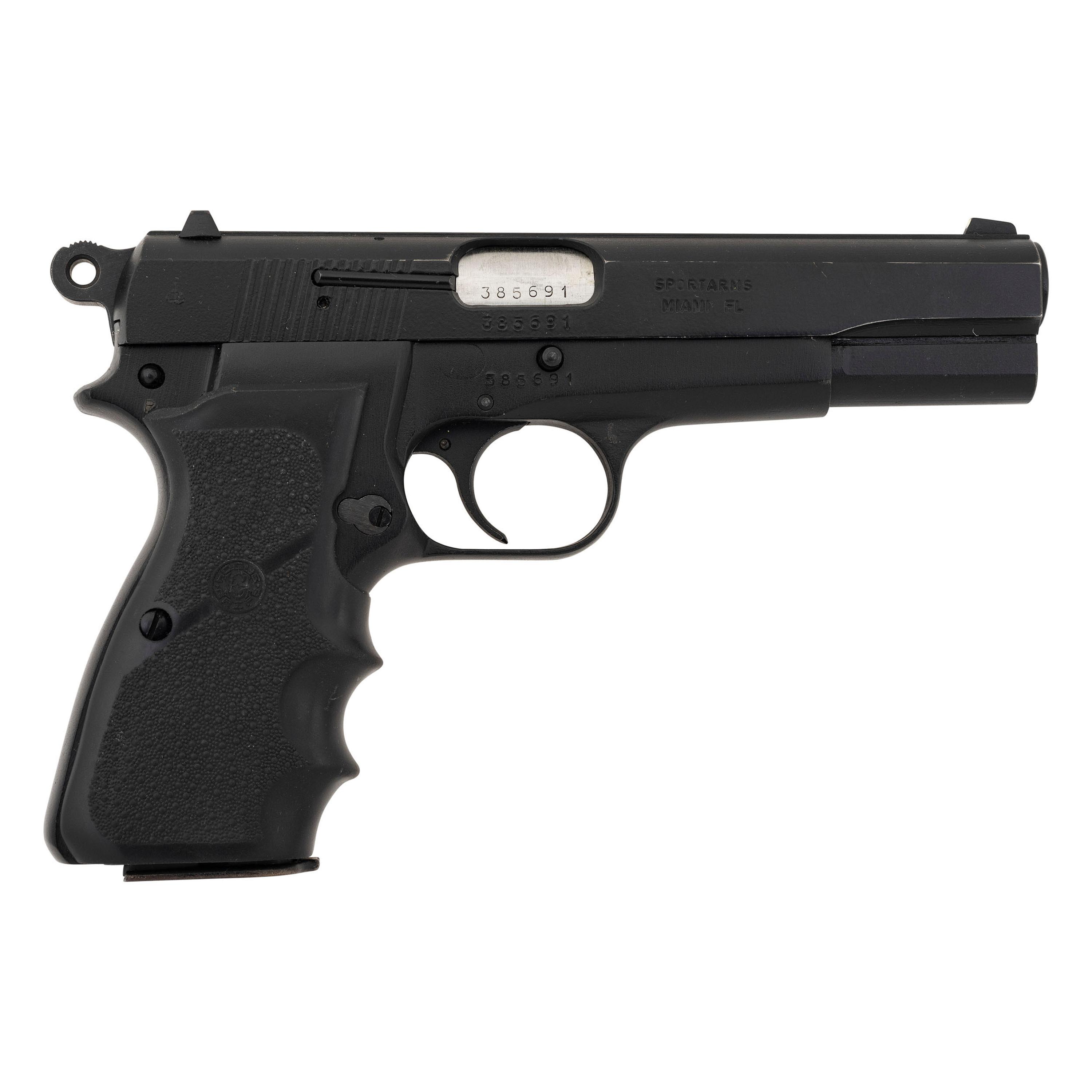 * FM FAP Hi-Power M90 Pistol with Hogue Grips