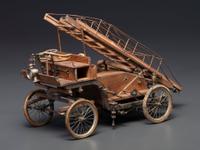 An Early Wood Ladder Wagon Model