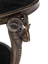 A Neoclassical Style Bronze and Marble Guéridon