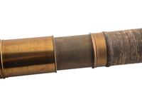 [CIVIL WAR]. Naval Telescope Presented to Lieutenant Edward Fesser Devens, 25 May 1863.