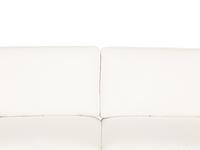 A Modernist Chrome and Leather Sofa