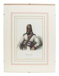 [NATIVE AMERICANS]. A group hand-colored lithographs, including McKENNEY & HALL and CATLIN.