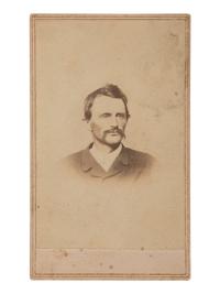 [CIVIL WAR - GETTYSBURG]. CDV of Captain Elon Farnsworth, KIA at Gettysburg. Washington, DC: Whitehurst, n.d.