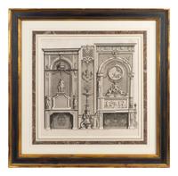 Four Architectural Engravings — 19TH CENTURY