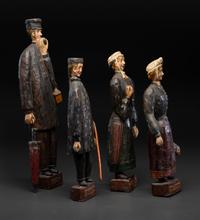 Four Quebec Family Figures