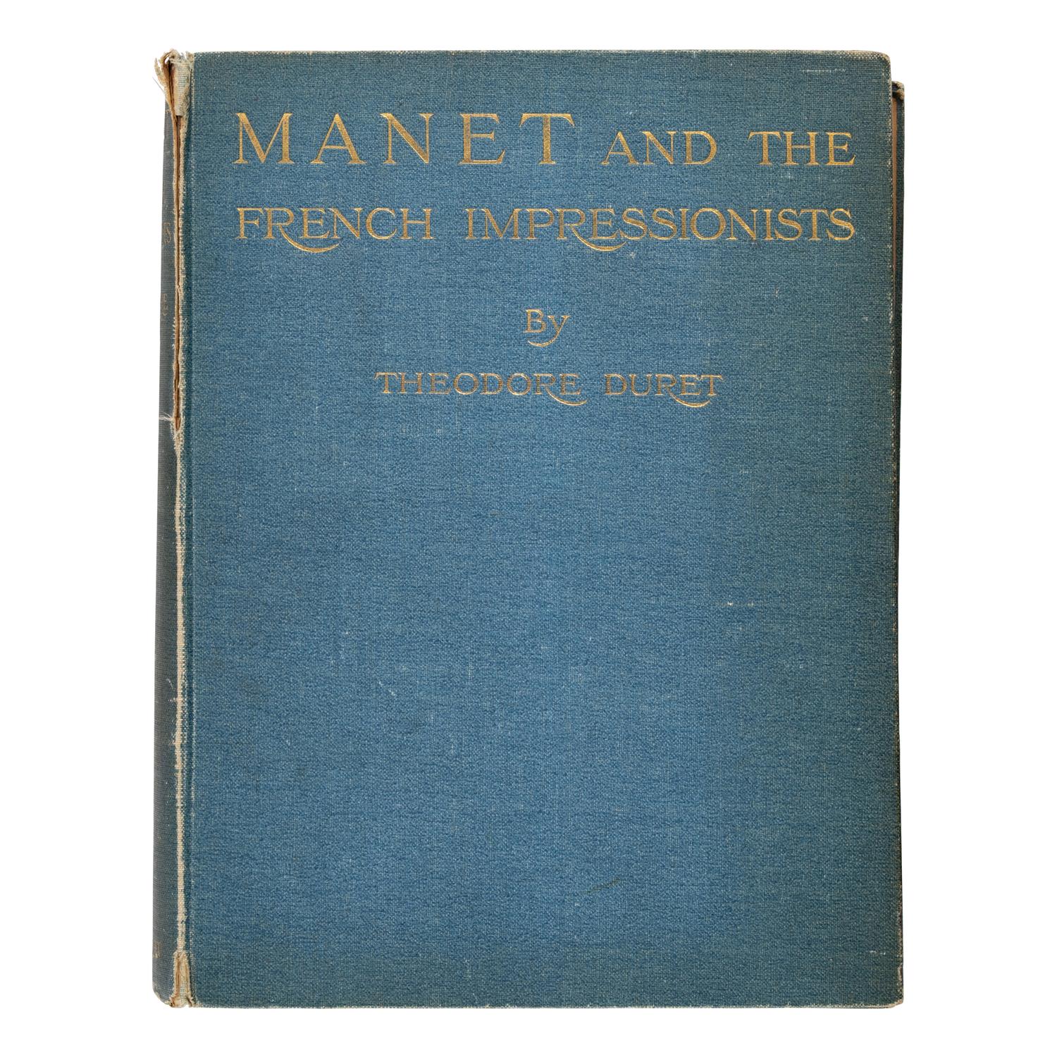 Duret, Théodore (1838-1927). Manet and the French Impressionists . J.E. Crawford Flitch, translator. Philadelphia: J.P. Lippincott, 1910.