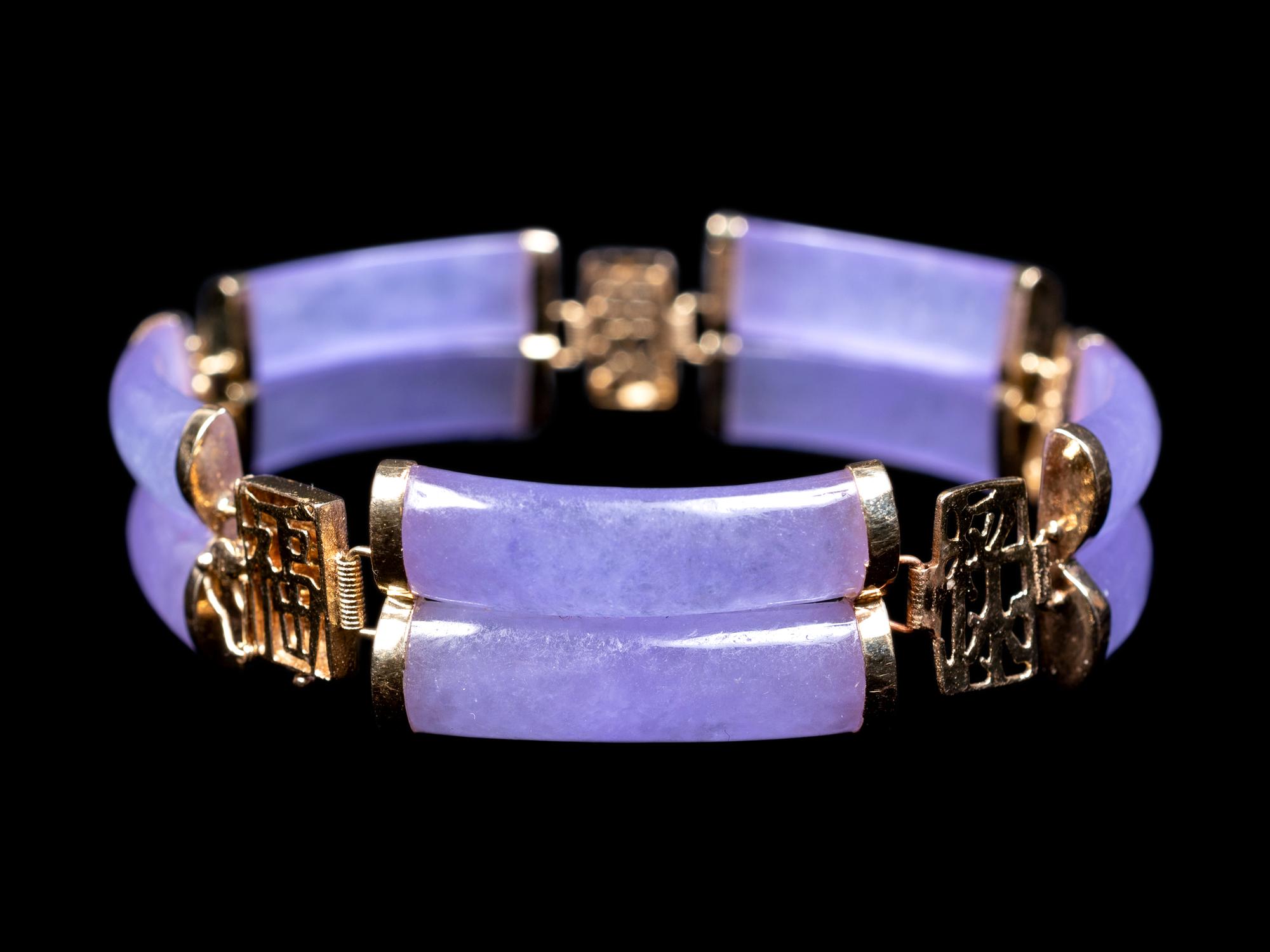 A Collection of Chinese Jadeite Bracelets