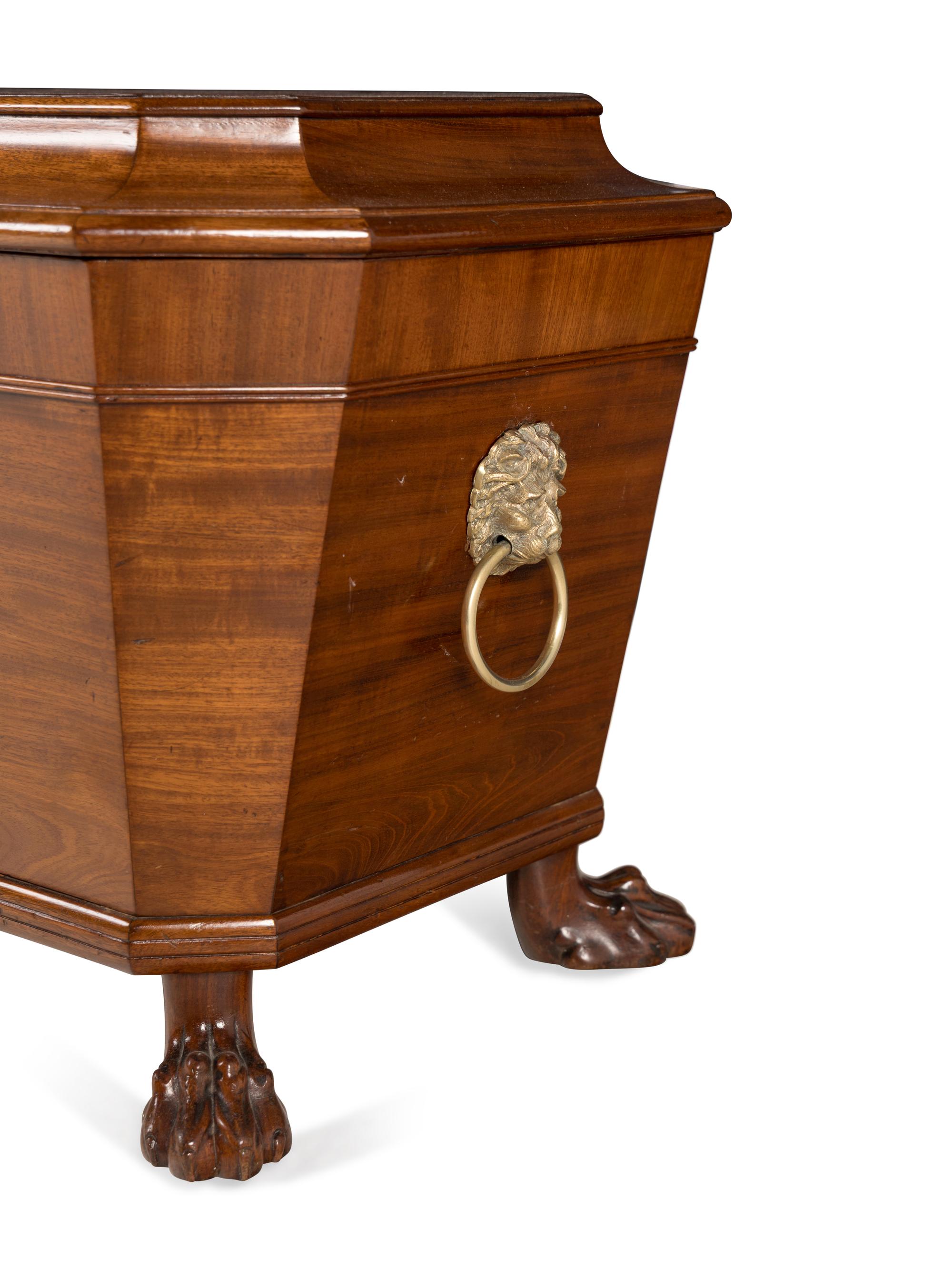 A George III Mahogany Cellarette