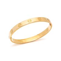 CARTIER, YELLOW GOLD 'LOVE' BRACELET