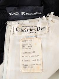 Two Vintage Dresses: Christian Dior & Nettie Rosenstein, 1950-60s