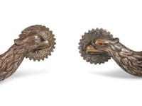 Pair of eagle spurs.
