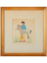 Harrison Begay (Diné, 1917-2012) Various Prints and Gouaches on Paper