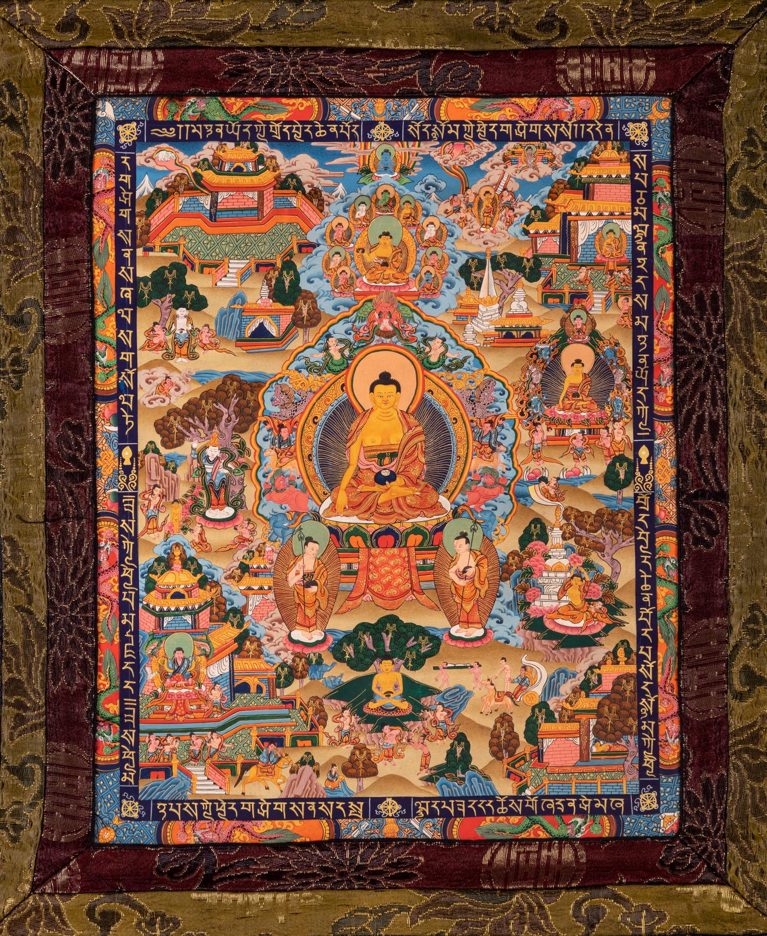 A Tibetan Thangka