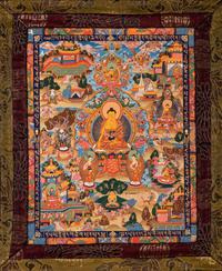 A Tibetan Thangka